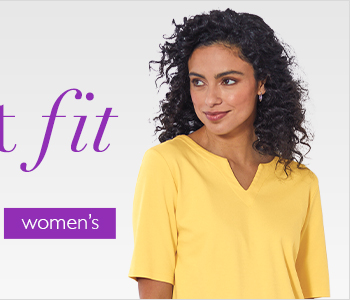 Your perfect fit: Women's