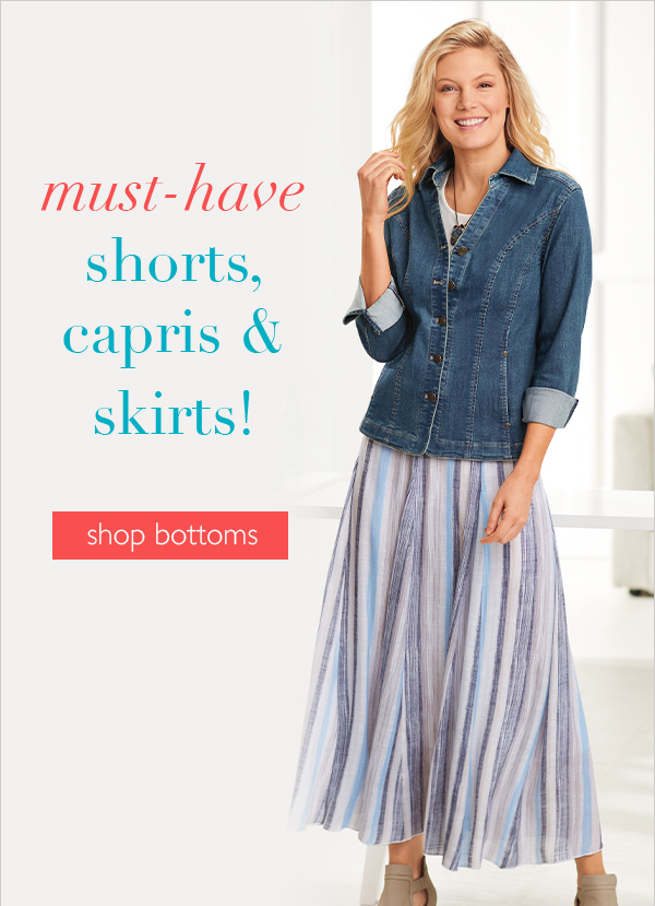 Shorts, Skirts, & Capris